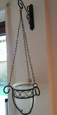 Metall glas blumenampel gebraucht kaufen  Flossenbürg