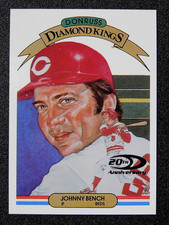 2001 Donruss Diamond Kings Reimpressões /1983 Johnny Bench #DKR-7 HOF comprar usado  Enviando para Brazil