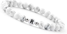 Bracciale perline lettera usato  Roma