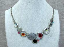 Modeschmuck metall collier gebraucht kaufen  Wuppertal