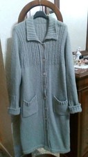Cappotto grigio lana usato  Roma