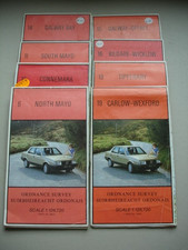 Eight ordnance survey for sale  BRIGG