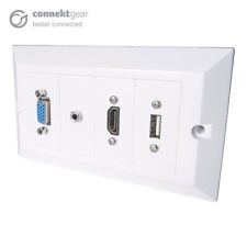 Connektgear faceplate modular for sale  BICESTER