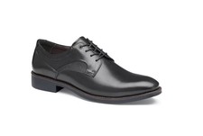 Sapato Oxfords Masculino Johnston & Murphy Holcomb Biqueira Simples Preto Tamanho 10.5 comprar usado  Enviando para Brazil