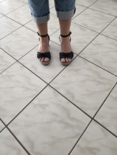 Softclox sandalen schwarz gebraucht kaufen  Worms