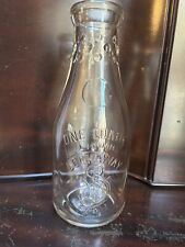 vintage embossed milk bottles for sale  Boxford