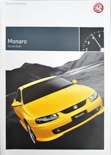 Vauxhall monaro brochure for sale  BIGGLESWADE