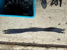 Waffle girth black for sale  VENTNOR
