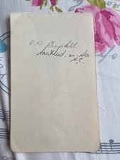 Paper signed unknown for sale  SUNDERLAND