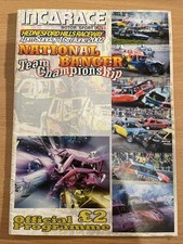 Banger racing programme for sale  BURTON-ON-TRENT