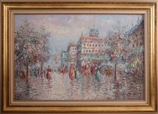 Grand impressionist oil for sale  Piscataway