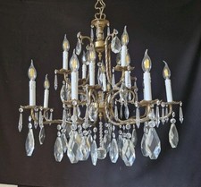 Lampadario grande vintage usato  Sant Ambrogio di Valpolicella