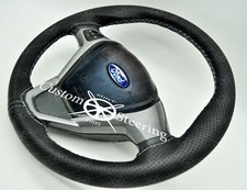 Capa de volante de couro perfurada GREY STITCH para FORD FIESTA MK7 09-17 comprar usado Capa de volante de couro perfurada GREY STITCH para FORD FIESTA MK7 09-17 comprar usado  Enviando para Brazil