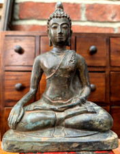 Bronze thai buddha for sale  MANCHESTER