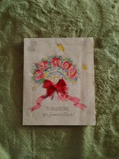 vintage valentine card for sale  SELBY