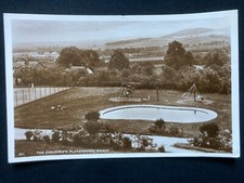 Cartão postal vintage foto real The Children's Playground, Crieff Perth & Kinross C6 comprar usado  Enviando para Brazil
