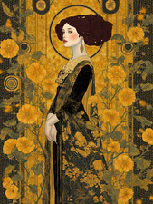 Art nouveau woman for sale  House Springs