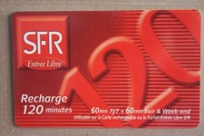 Telecarte sfr recharge d'occasion  Tourcoing