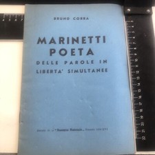 Futurismo corra marinetti usato  Sessa Aurunca