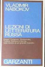 Lezioni letteratura russa usato  Italia