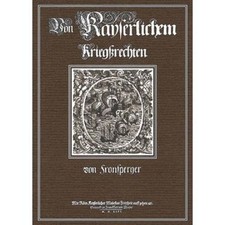Kayserlichem kriegßrechten ma gebraucht kaufen  Bernkastel-Kues