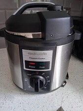 Cookworks pressure cooker for sale  DUDLEY