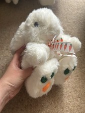 White fluffy bunny for sale  WEYMOUTH