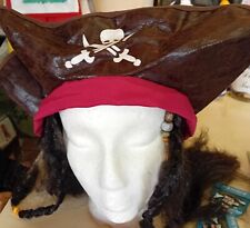 Jack sparrow hat for sale  BRIXHAM