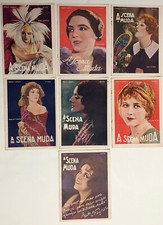 RARE VINTAGE "A SCENA MUDA" BRAZILIAN MAGAZINE LOT (7 ISSUES) 1920's CINEMA comprar usado RARE VINTAGE "A SCENA MUDA" BRAZILIAN MAGAZINE LOT (7 ISSUES) 1920's CINEMA comprar usado  Enviando para Brazil