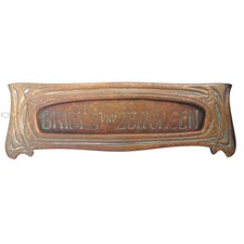Briefklappe jugendstil briefsc gebraucht kaufen  Dresden