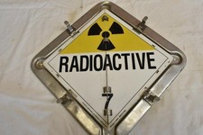 Usado, 3 placas de aviso Hazmat flip decoração caverna homem semi caminhão reboque veneno comprar usado  Enviando para Brazil