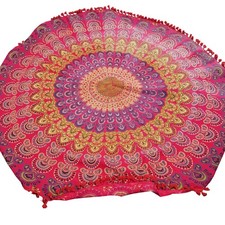 Boho mandala round for sale  UK