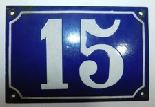 Ancienne plaque emaillee d'occasion  Strasbourg-