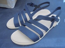 Nova Crocs Algum tipo de sandália feminina de tiras 7 preta comprar usado  Enviando para Brazil