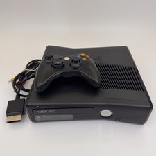 Console Microsoft Xbox 360 Slim 1439 250GB com cabo AV, controle testado comprar usado  Enviando para Brazil