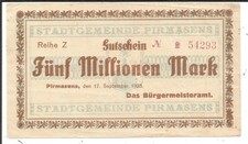Stadt pirmasens millionen gebraucht kaufen  Stade