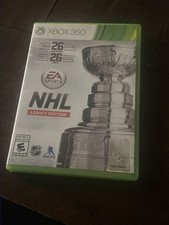 NHL Legacy Edition (Microsoft Xbox 360, 2015) CAIXA + SOMENTE MANUAL comprar usado  Enviando para Brazil