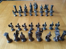 Antikes schachspiel metall gebraucht kaufen  Trier