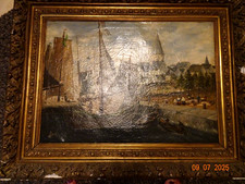 Antikes ölbild maritim gebraucht kaufen  Ilvesheim