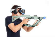 Controle de mira PSVR PlayStation VR acessório de estoque de ombro arma FIREWALL-BRANCO comprar usado  Enviando para Brazil