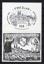 Brd 1974 doppelkarte gebraucht kaufen  Neuenmarkt