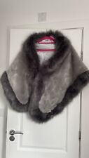 Light grey faux for sale  DONCASTER
