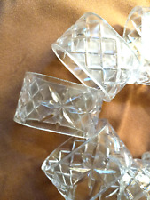 Lucite napkin rings for sale  Grass Valley