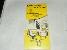 Vintage rated congratulations for sale  Reading