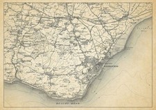 Old map environs for sale  ASHFORD