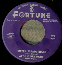 New Breed Rocker !   ARTHUR GRISWOLD    Pretty Mama Blues    FORTUNE 871    M- comprar usado  Enviando para Brazil