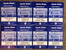 Leyton orient 1963 for sale  EXETER