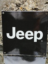 Jeep enamel sign d'occasion  Expédié en Belgium