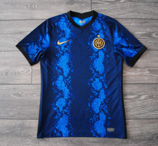 CAMISA DE FUTEBOL INTERNAZIONALE INTER MILAN CASA 2021 2022 MASCULINA PEQUENA, usado comprar usado  Enviando para Brazil