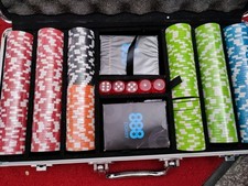 888 poker chips for sale  HULL